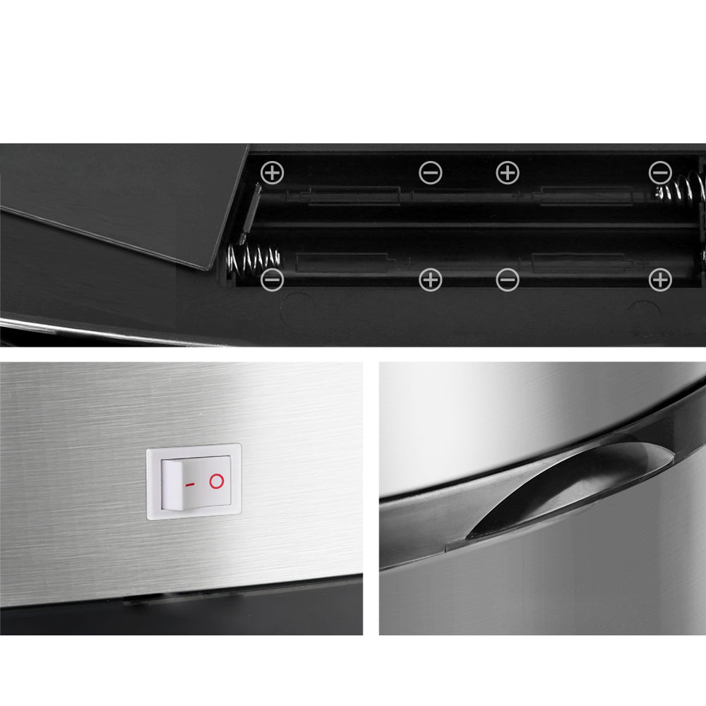 Stainless Steel Motion Sensor Rubbish Bin - 50L