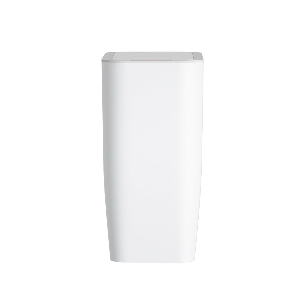 Motion Sensor Bin Automatic Rubbish Bins Waste Trash Can White 9L