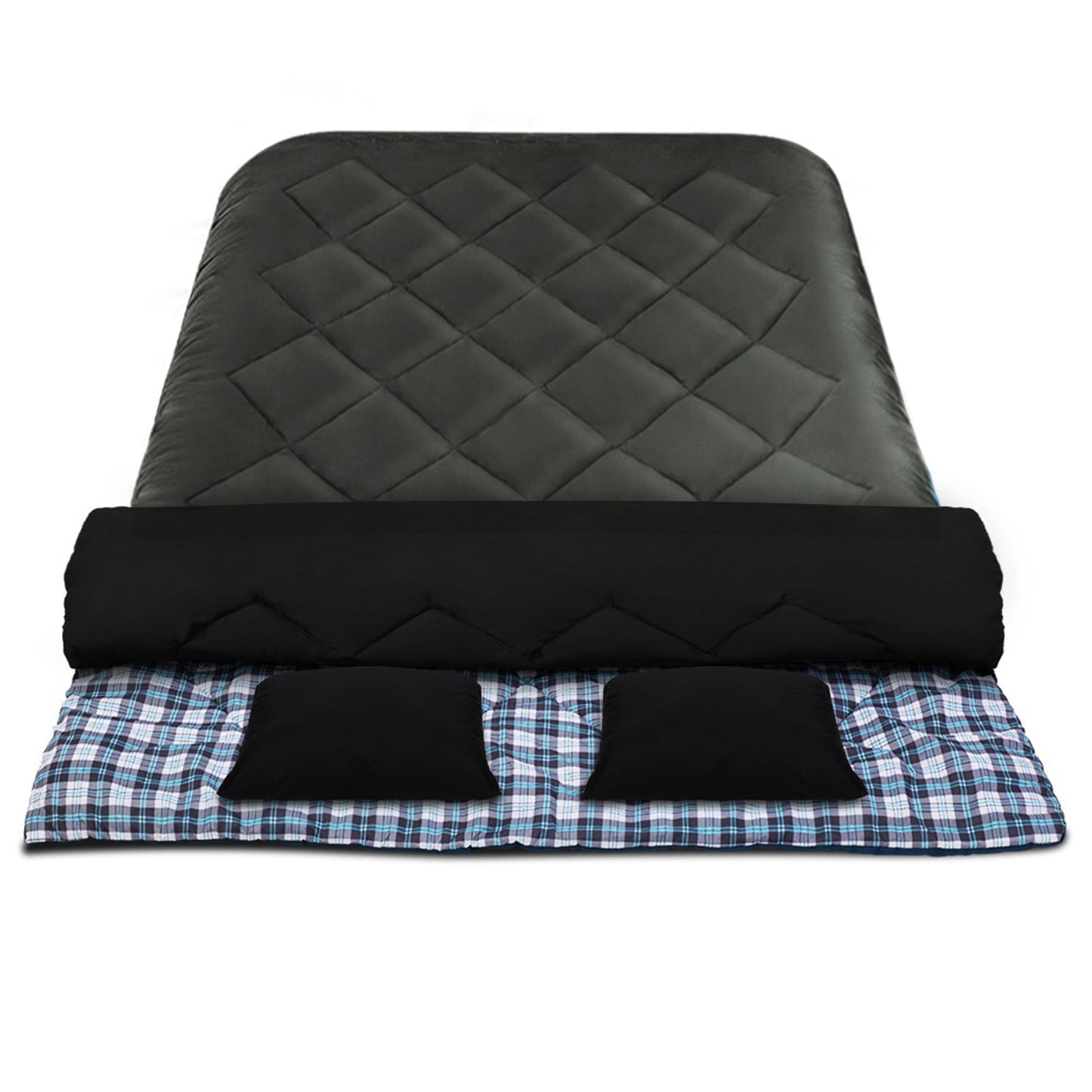 Thermal Double Sleeping Bag - 212cm x 148cm