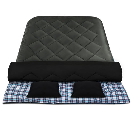 Thermal Double Sleeping Bag - 212cm x 148cm