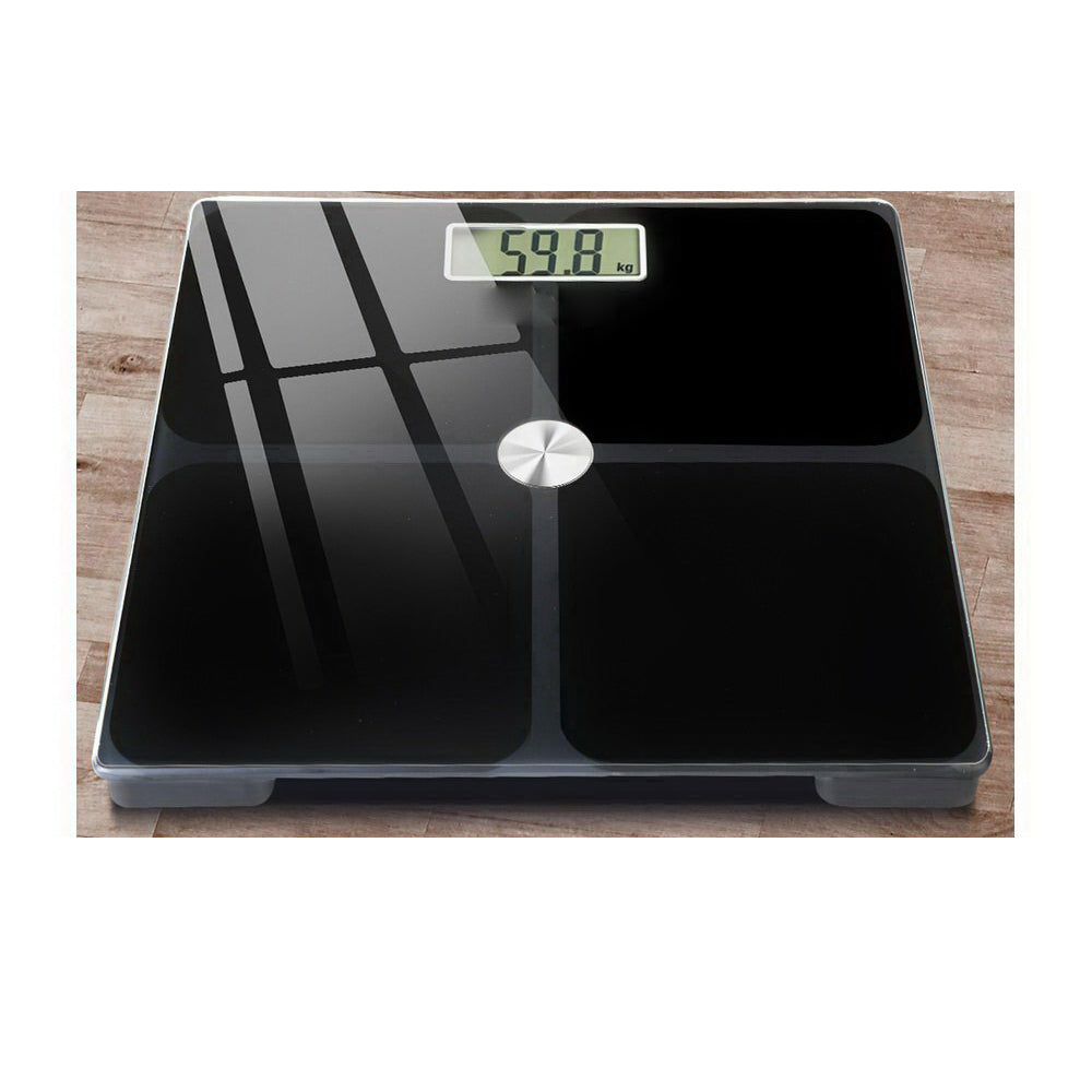 Digital Bathroom Scale 180KG - Black