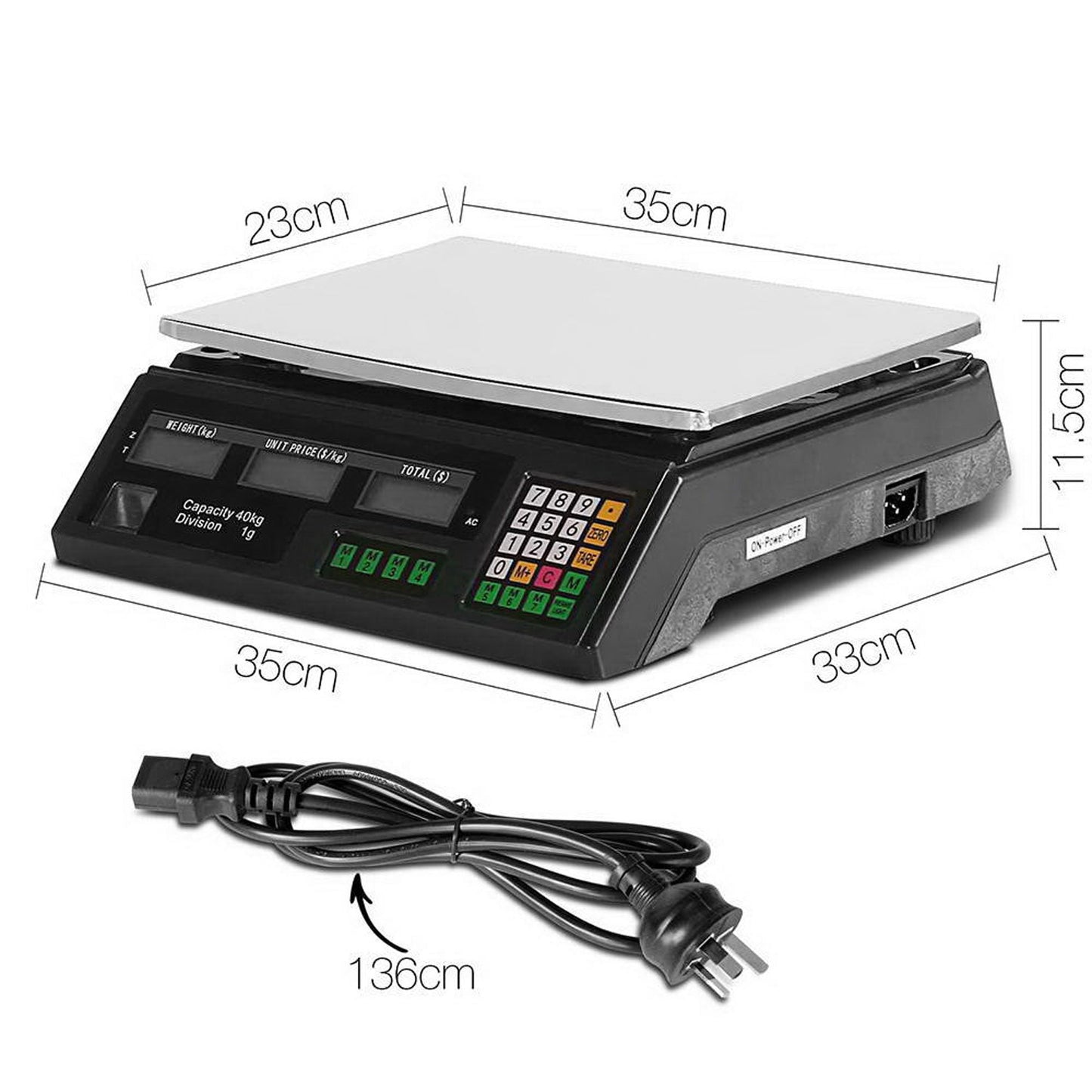 Electronic Scale - 40KG Capacity