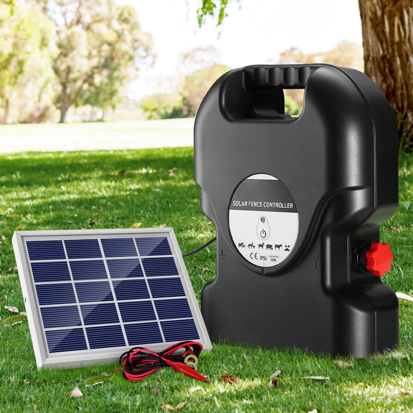 Solar Electric Fence Energiser - 15km