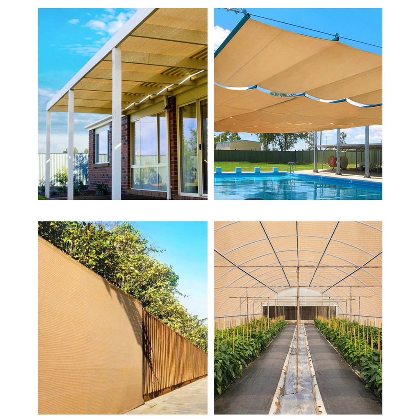 Shade Cloth Roll 1.83m x 20m - Beige