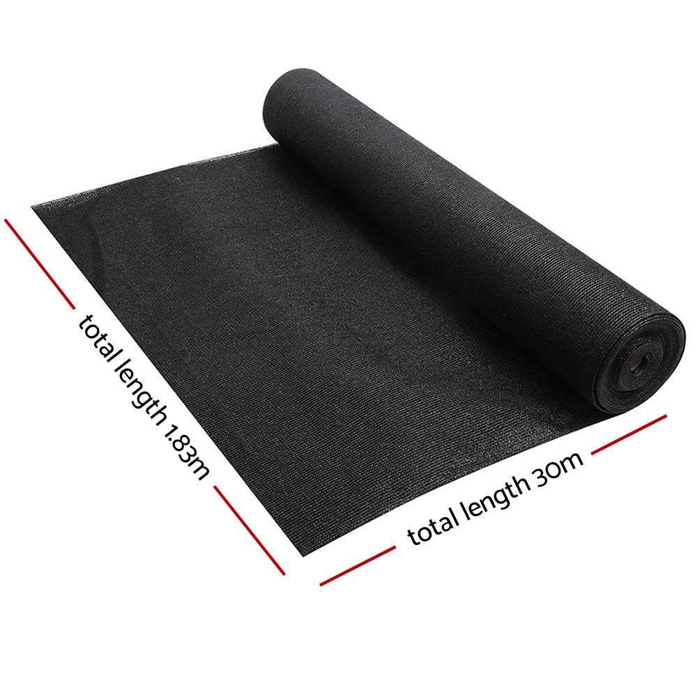 Sun Shade Cloth Sail Roll Mesh Outdoor 195GSM - 1.83x30m