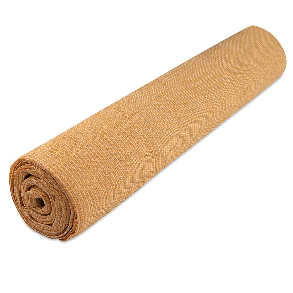 UV Sun Shadecloth Sail Roll Mesh Outdoor Beige - 1.83x50m
