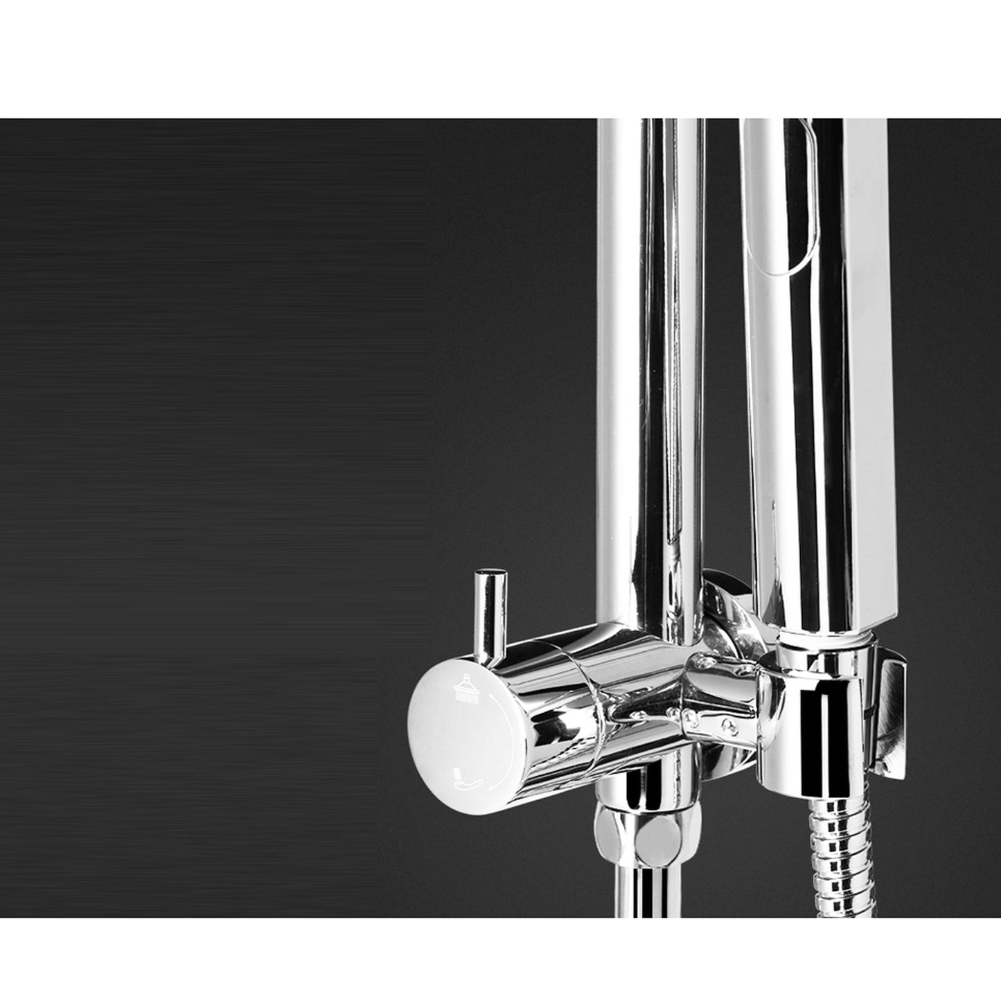 Stainless Steel Shower Head - 9 Inches