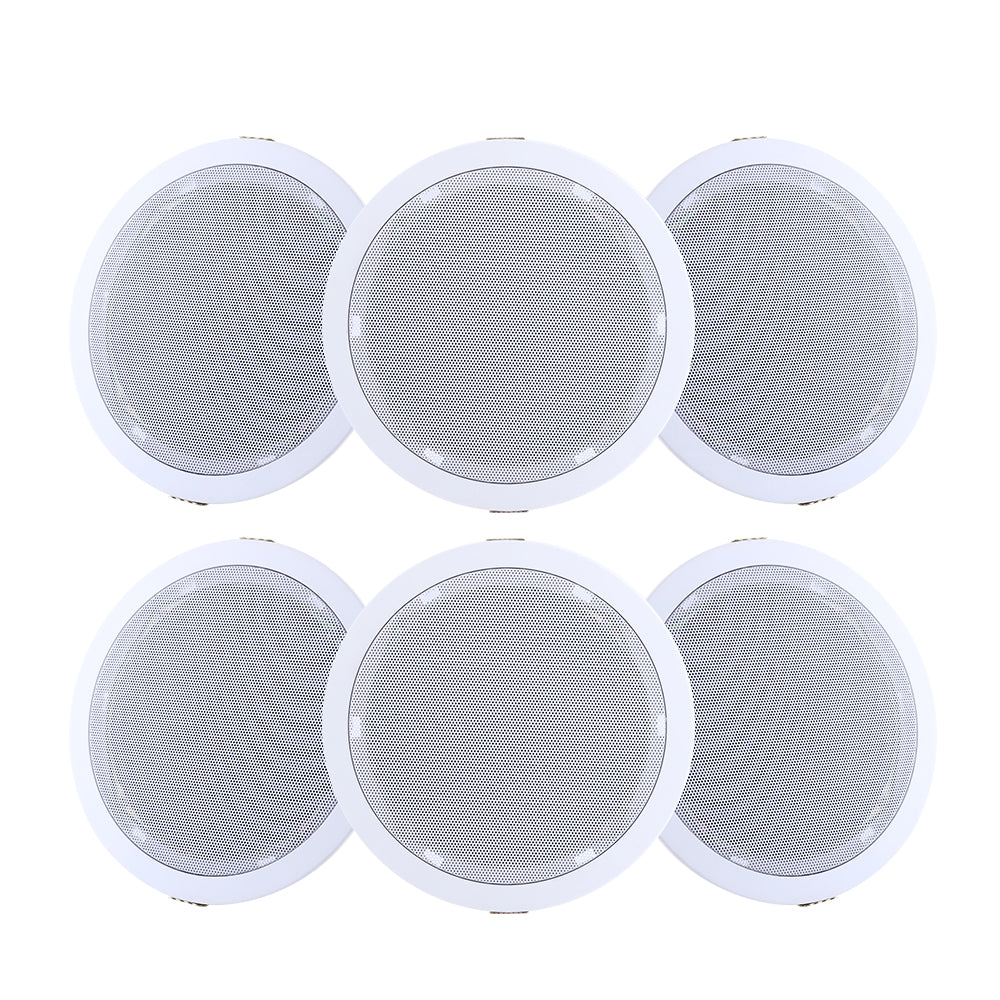 Home Audio Wall Ceiling Speakers Stereos Tweeter 6 Inch -  6pcs