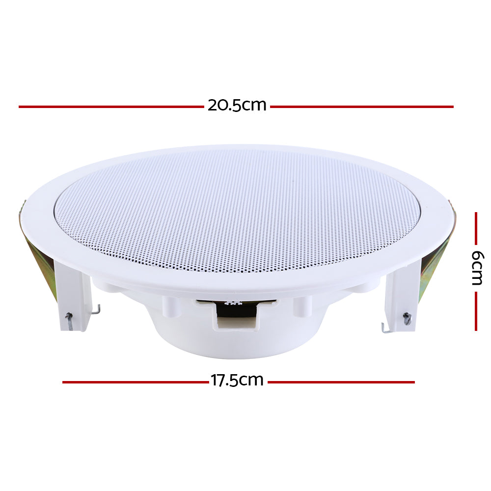 Home Audio Wall Ceiling Speakers Stereos Tweeter 6 Inch -  6pcs