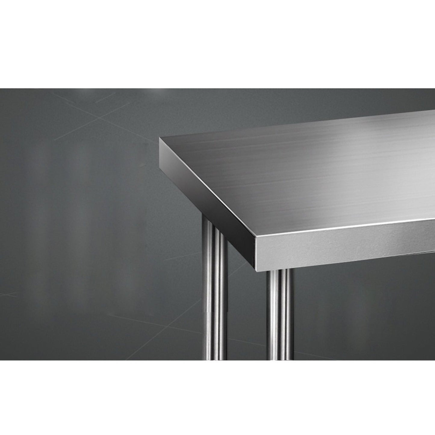 Stainless Steel Kitchen Bench - 610 x 1829mm