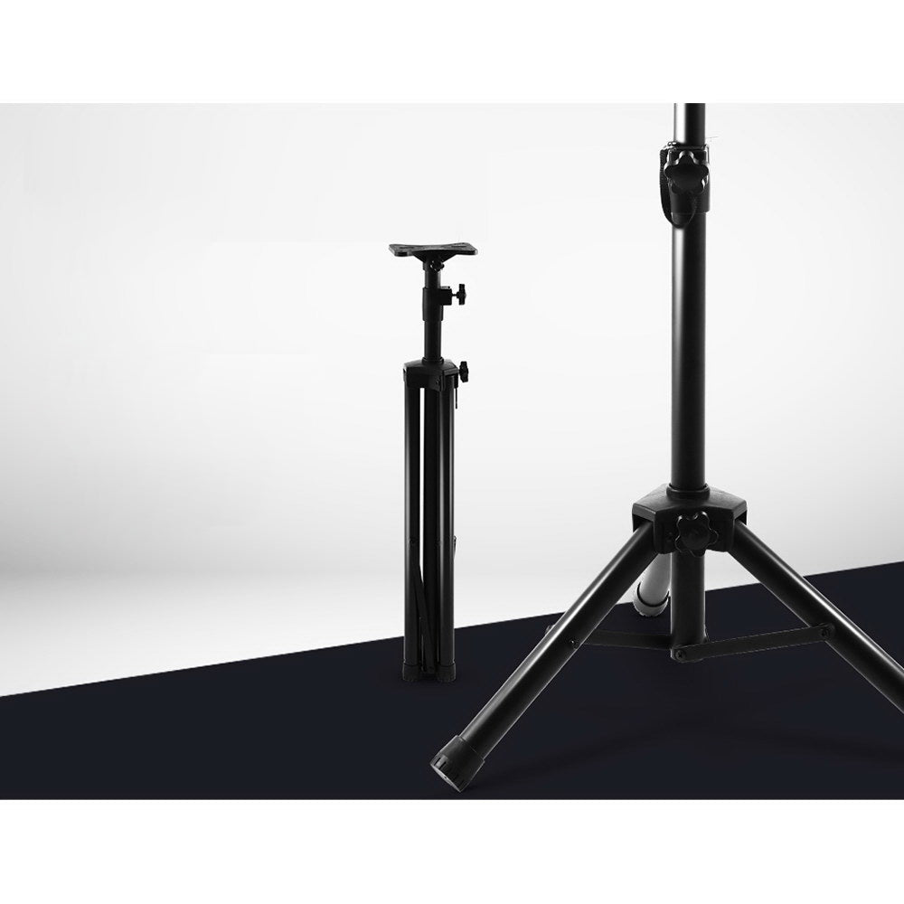 Adjustable 120CM Speaker Stand - Black - Set of 2
