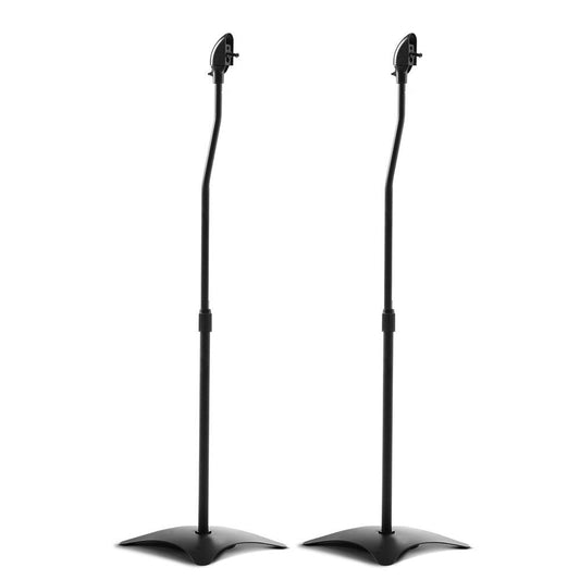 112CM Surround Sound Speaker Stand - Black - Set of 2