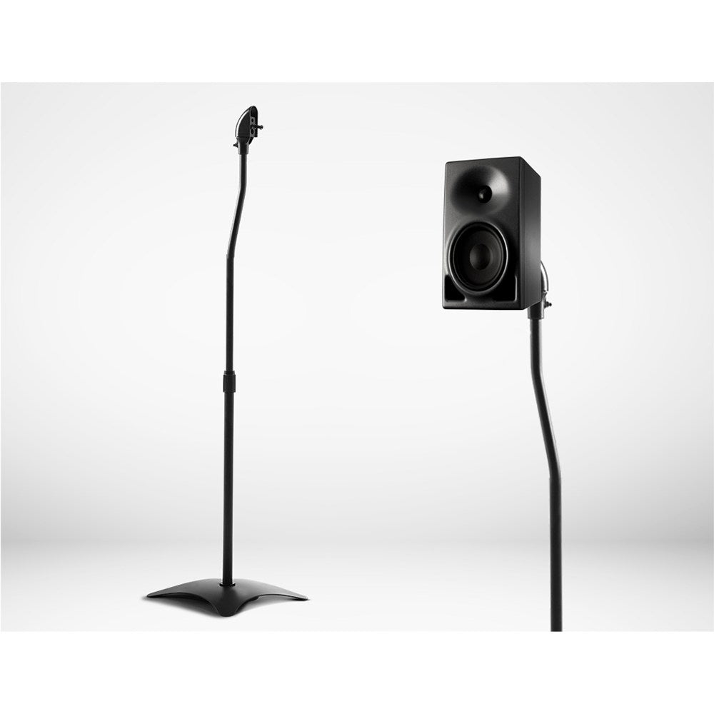 112CM Surround Sound Speaker Stand - Black - Set of 2