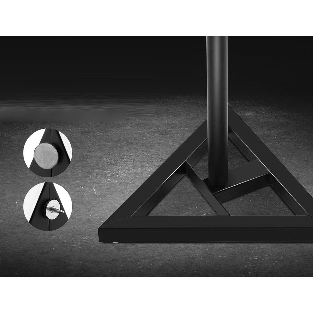 Surround Sound Speaker Stand Set of 2 120CM  - Black