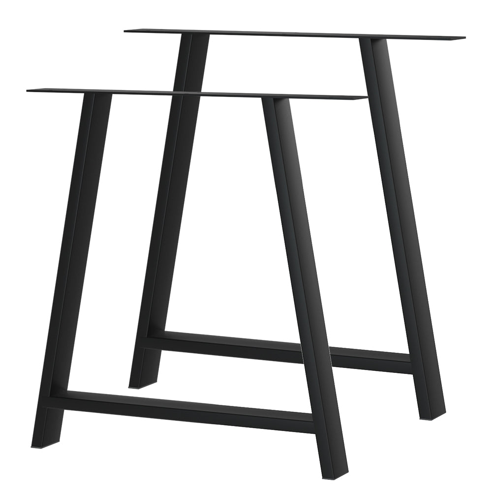 Set of 2 Table Legs Coffee Dining Table Legs DIY Metal Leg 72X50cm