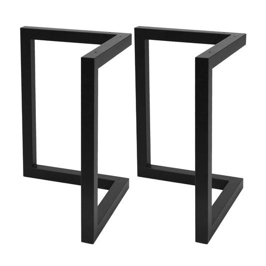 2x Coffee Dining Table Legs Steel Industrial Vintage Bench Metal 71CM