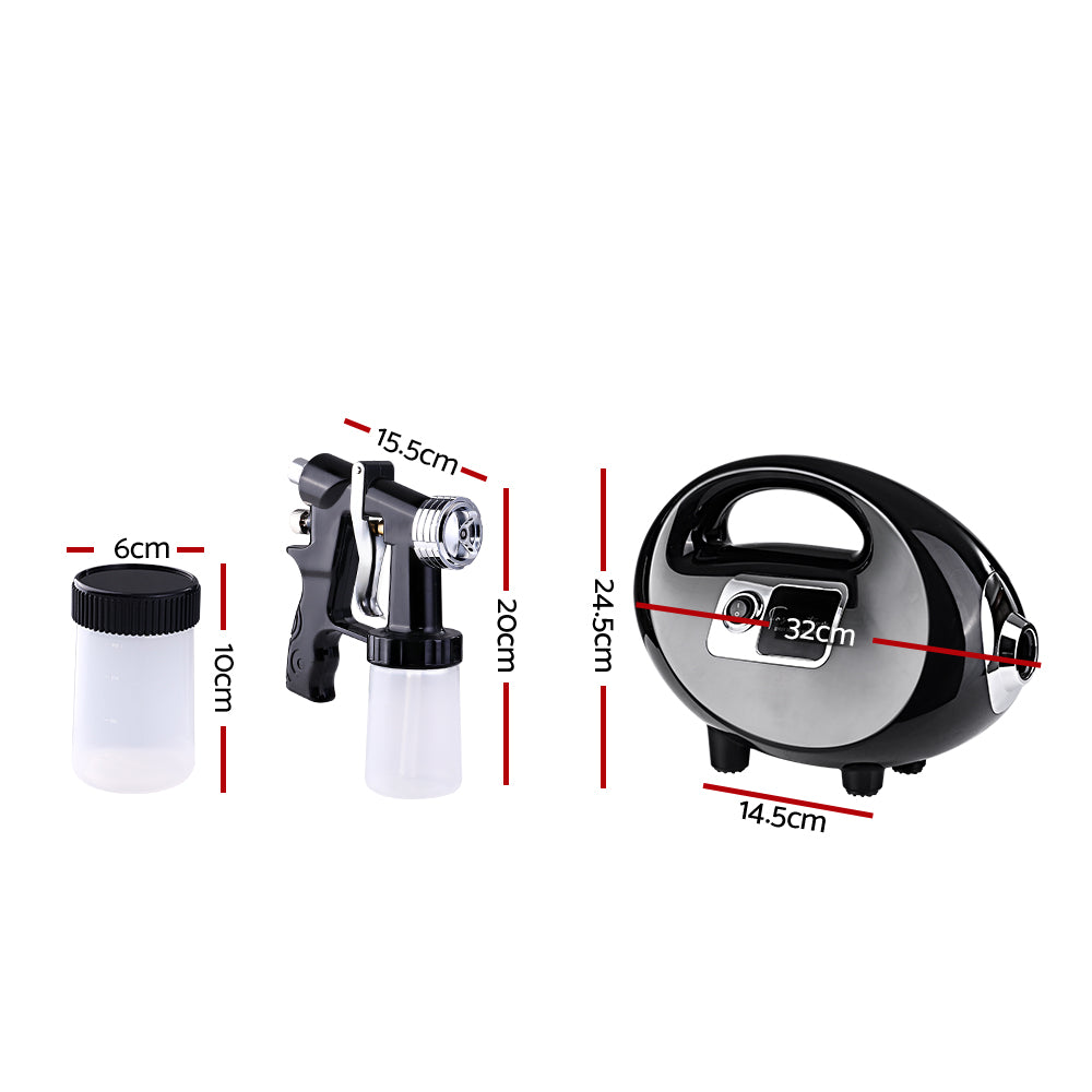 Spray Tan Machine Spray Gun Spray tent Kit HVLP System Fixed Speed Sunless