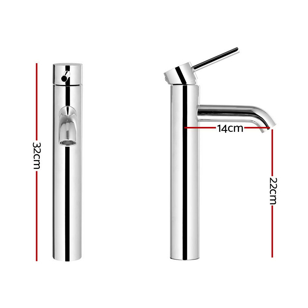 Basin Mixer Tap - Silver