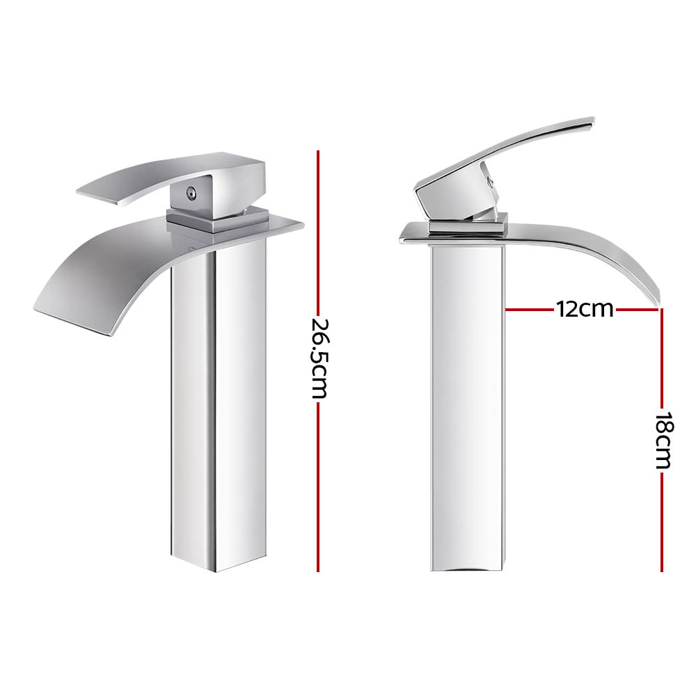 Basin Mixer Tap - Silver