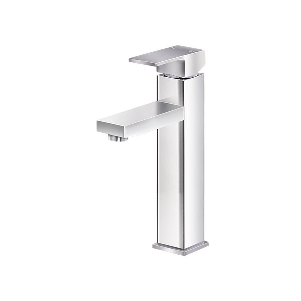 Basin Mixer Tap Faucet Silver