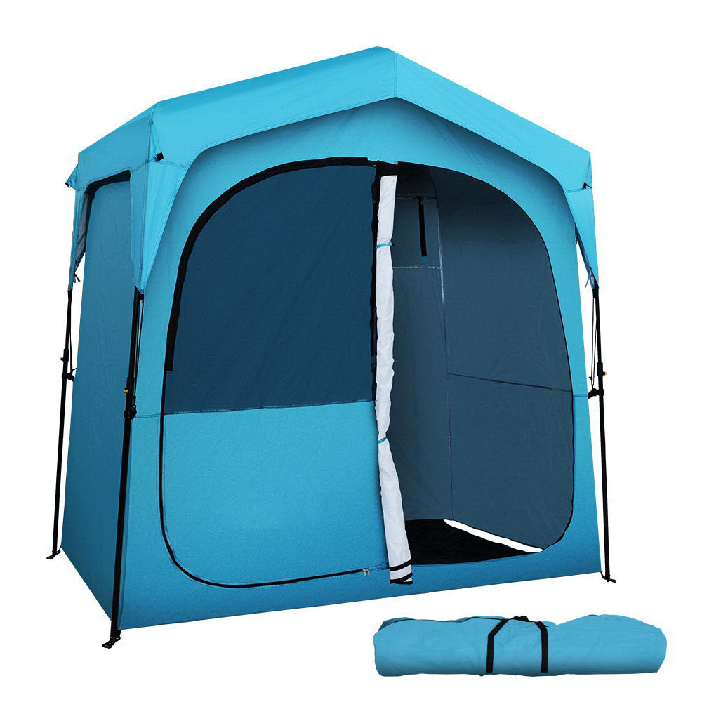 Pop up Camping Shower Portable Outdoor Tent - Blue