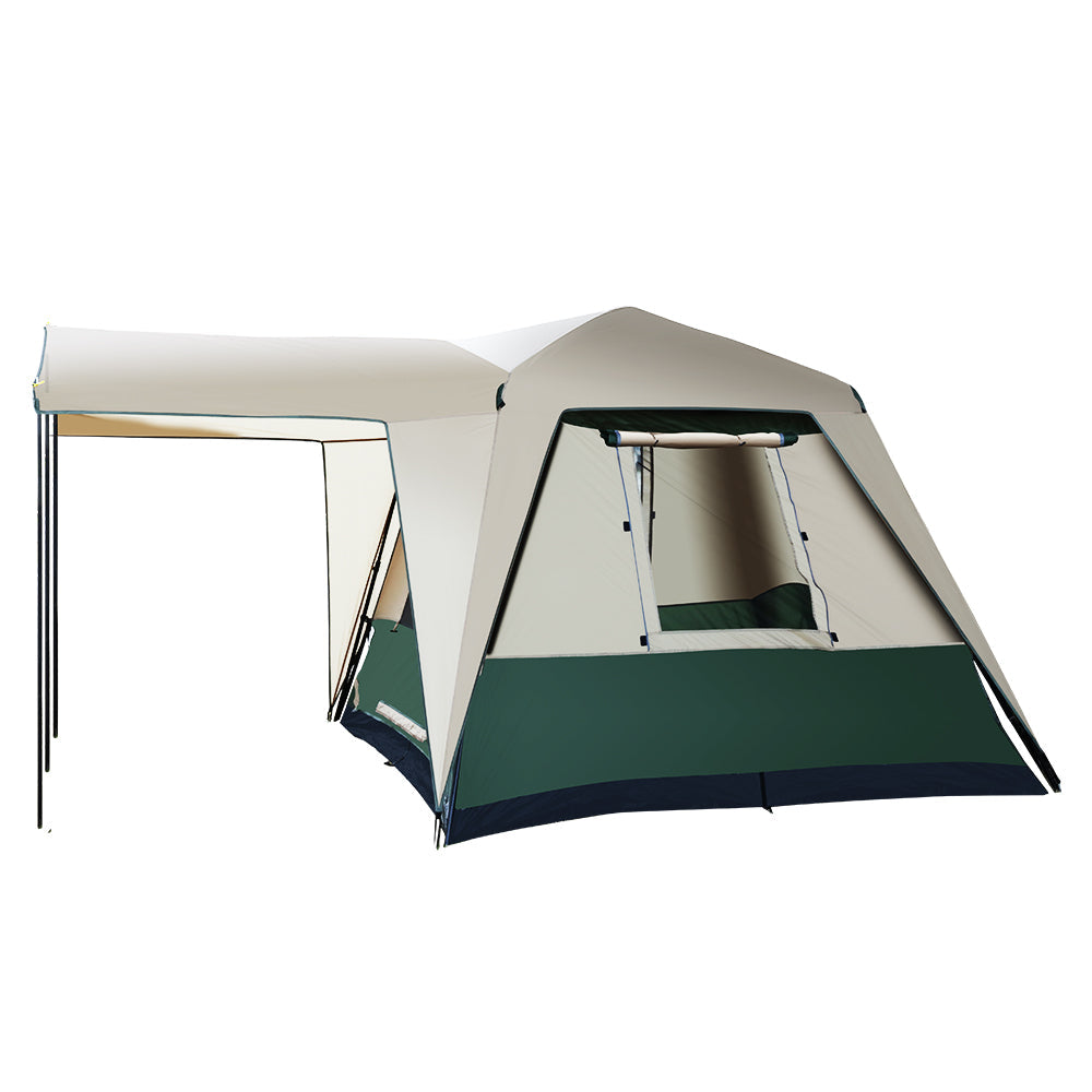 Camping Tent Pop Up Family Hiking Beach Dome - Fits 4 Person