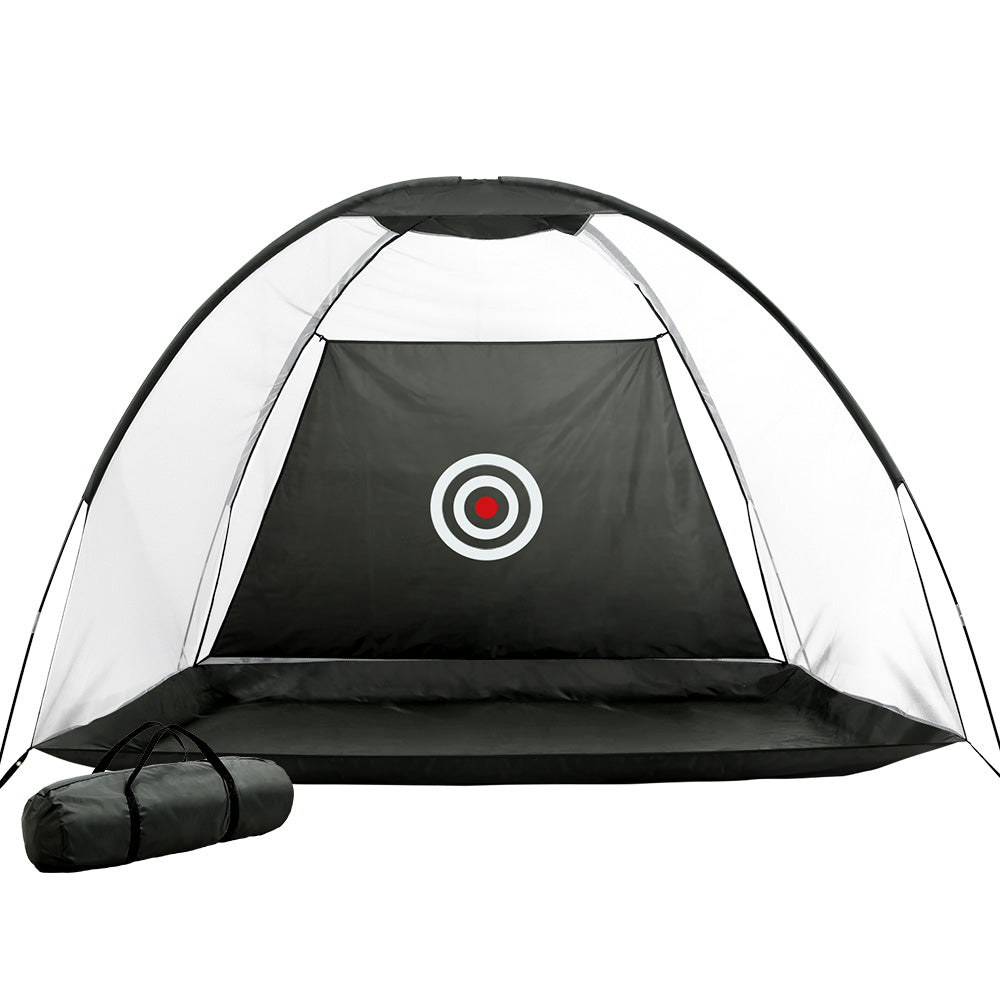 Golf Practice Net Tent Portable Training Aid Driving Target Mat Soccer - 3M