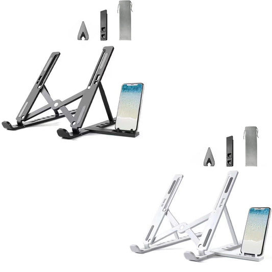 Adjustable Stand Tray for Laptops and Tablets Portable Desk Holder