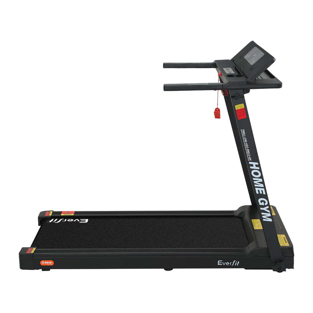 Treadmill Electric Fully Foldable Home Gym Exercise Fitness - Black