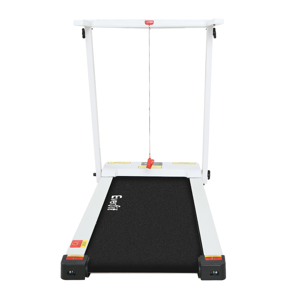 Treadmill Electric Fully Foldable Home Gym Exercise Fitness - White