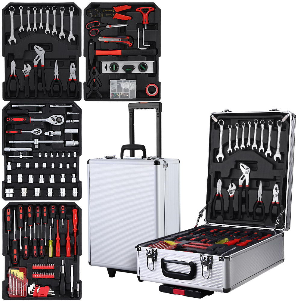 DIY Trolley Case Mechanic Box Toolbox Portable Set - 786pcs