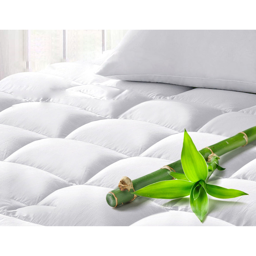 Bamboo Mattress Protector Topper Cover - Queen