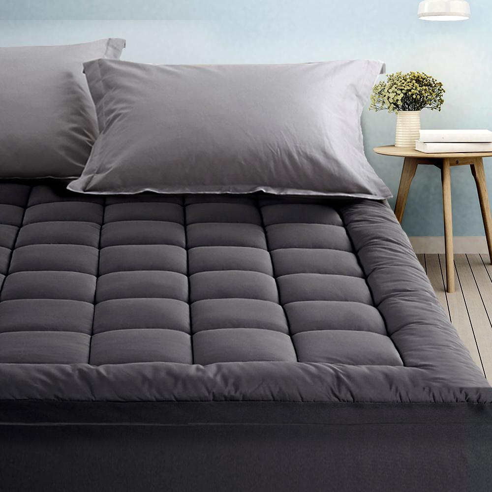 Bamboo Charcoal Filling Mattress Topper - King Single