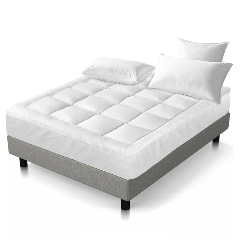 Microfibre Filling Mattress Topper 1000GSM - Double