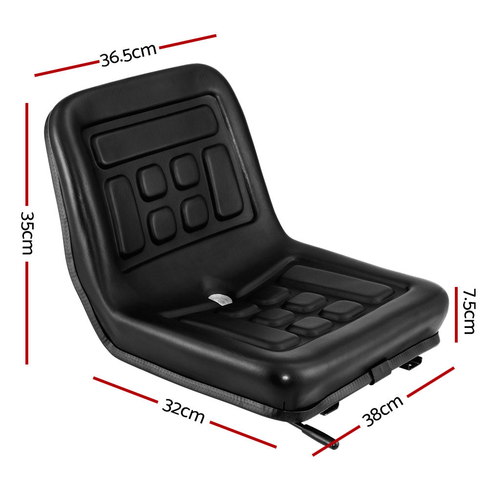 Universal Tractor Seat Forklift Suspension Backrest Truck Chair