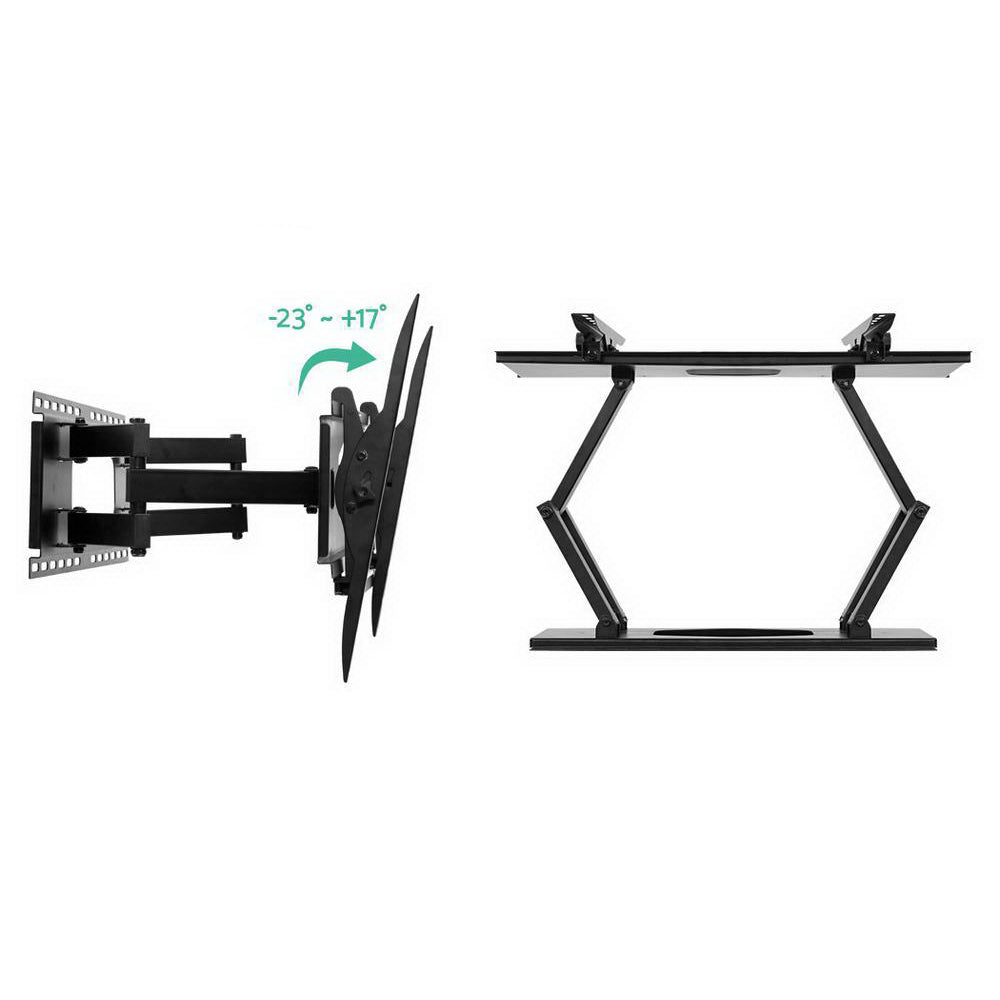Slim TV Wall Mount Bracket 32 - 80inch - Black