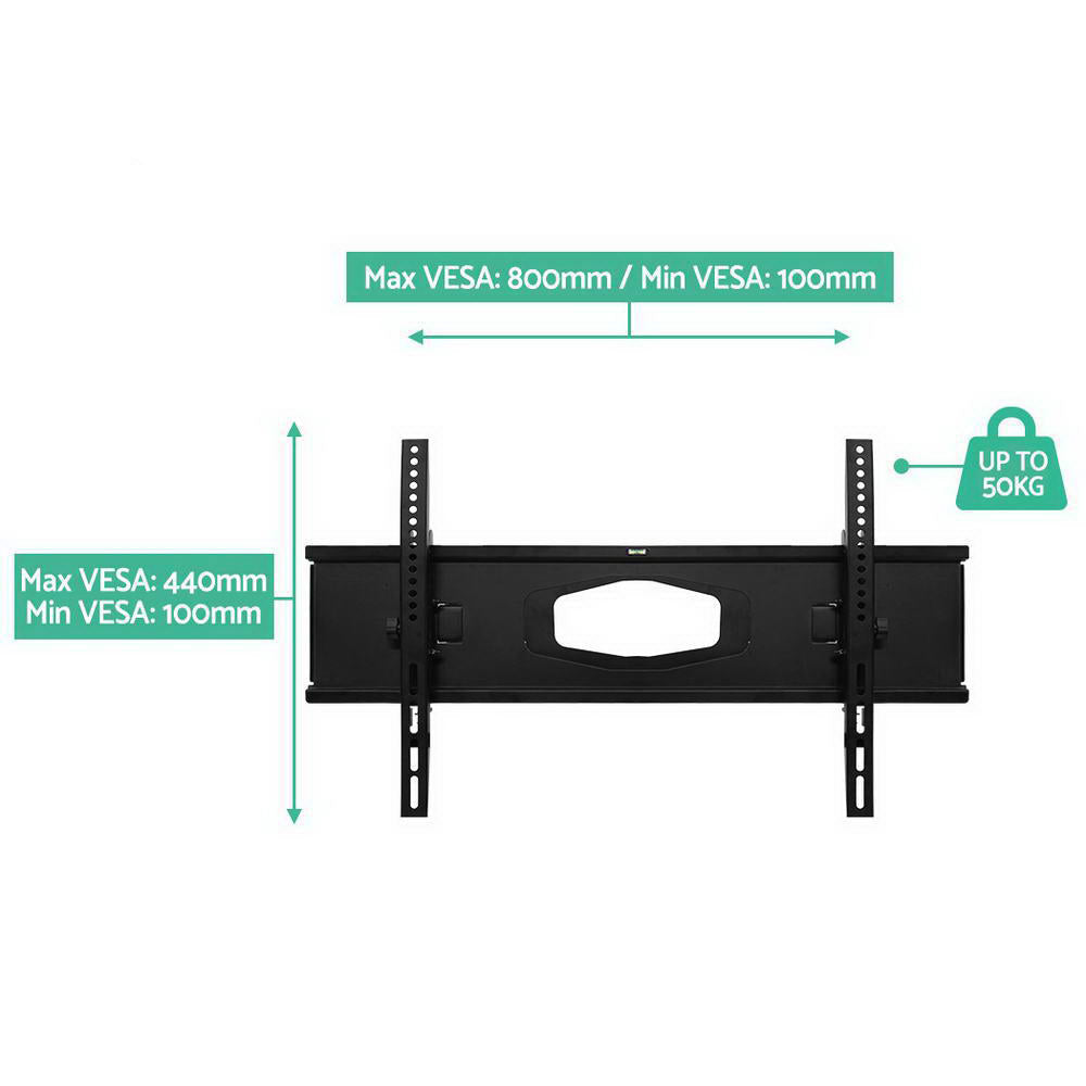 Slim TV Wall Mount Bracket 32 - 80inch - Black