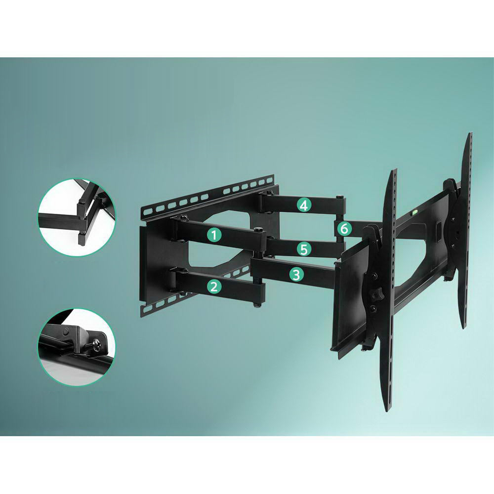 Slim TV Wall Mount Bracket 32 - 80inch - Black
