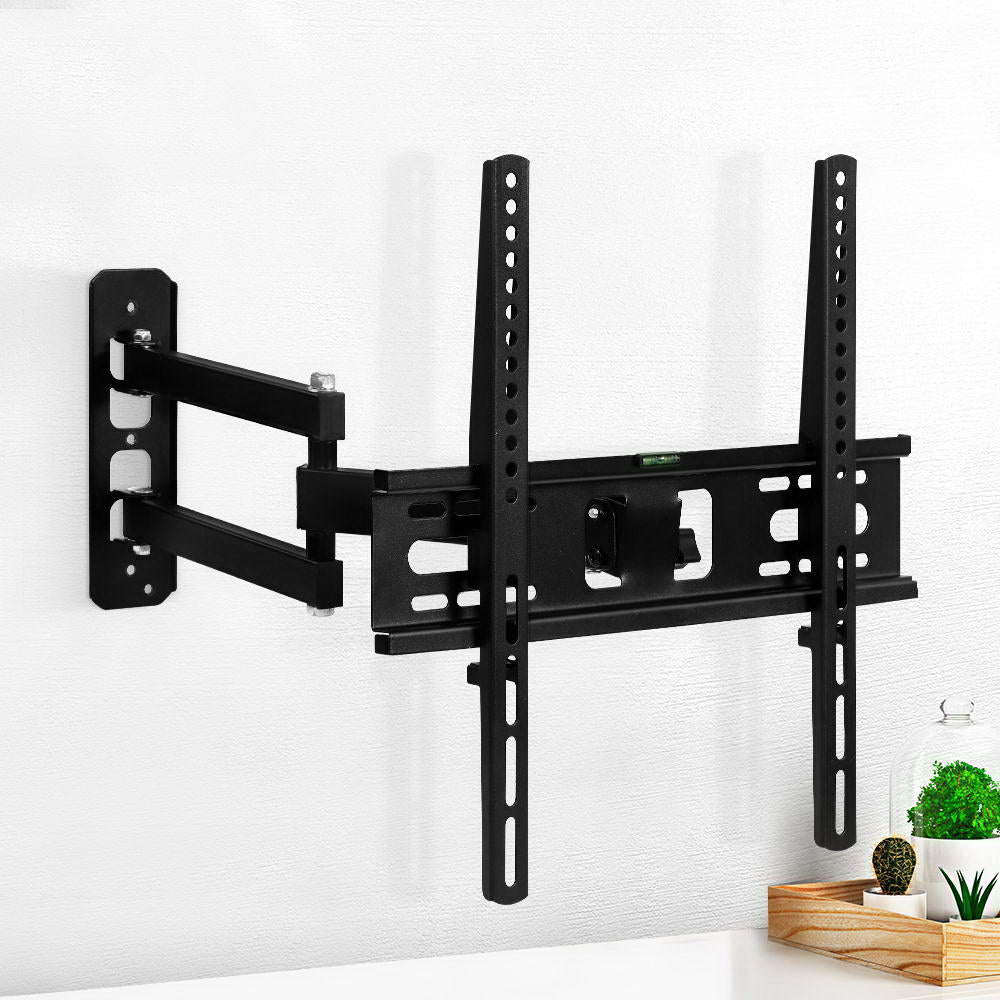 Slim TV Full Motion Wall Mount Bracket 23 - 55 inch - Black