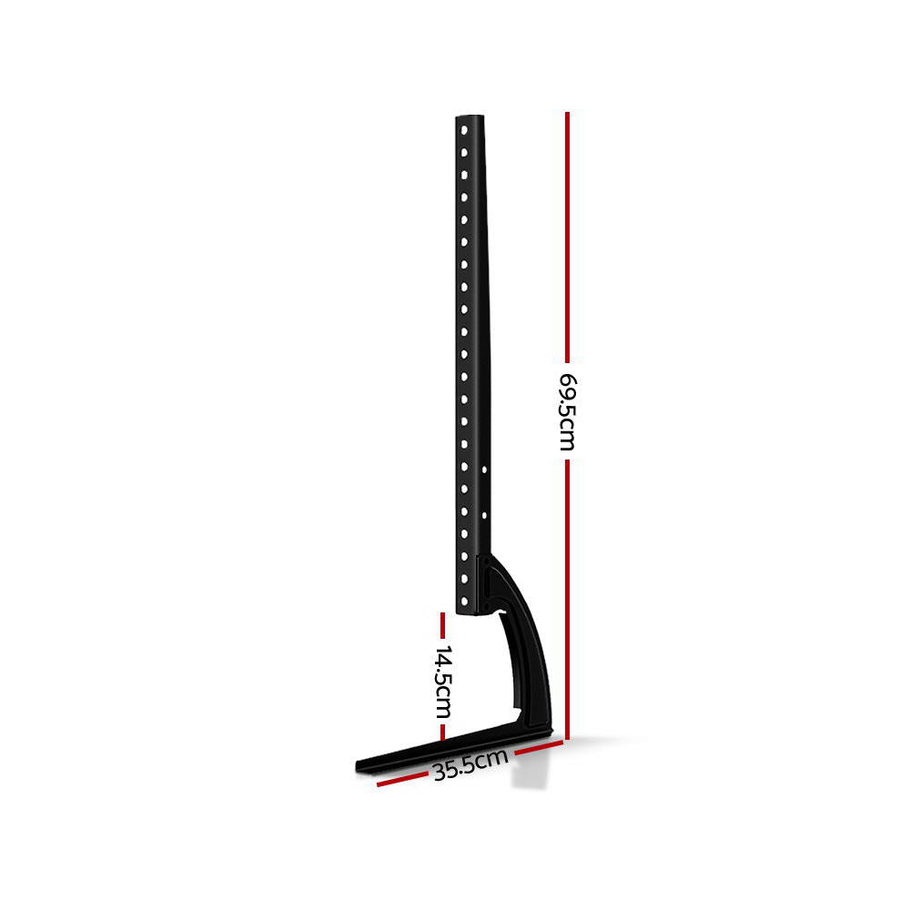 Universal Table Top TV Mount Stand Bracket - Black