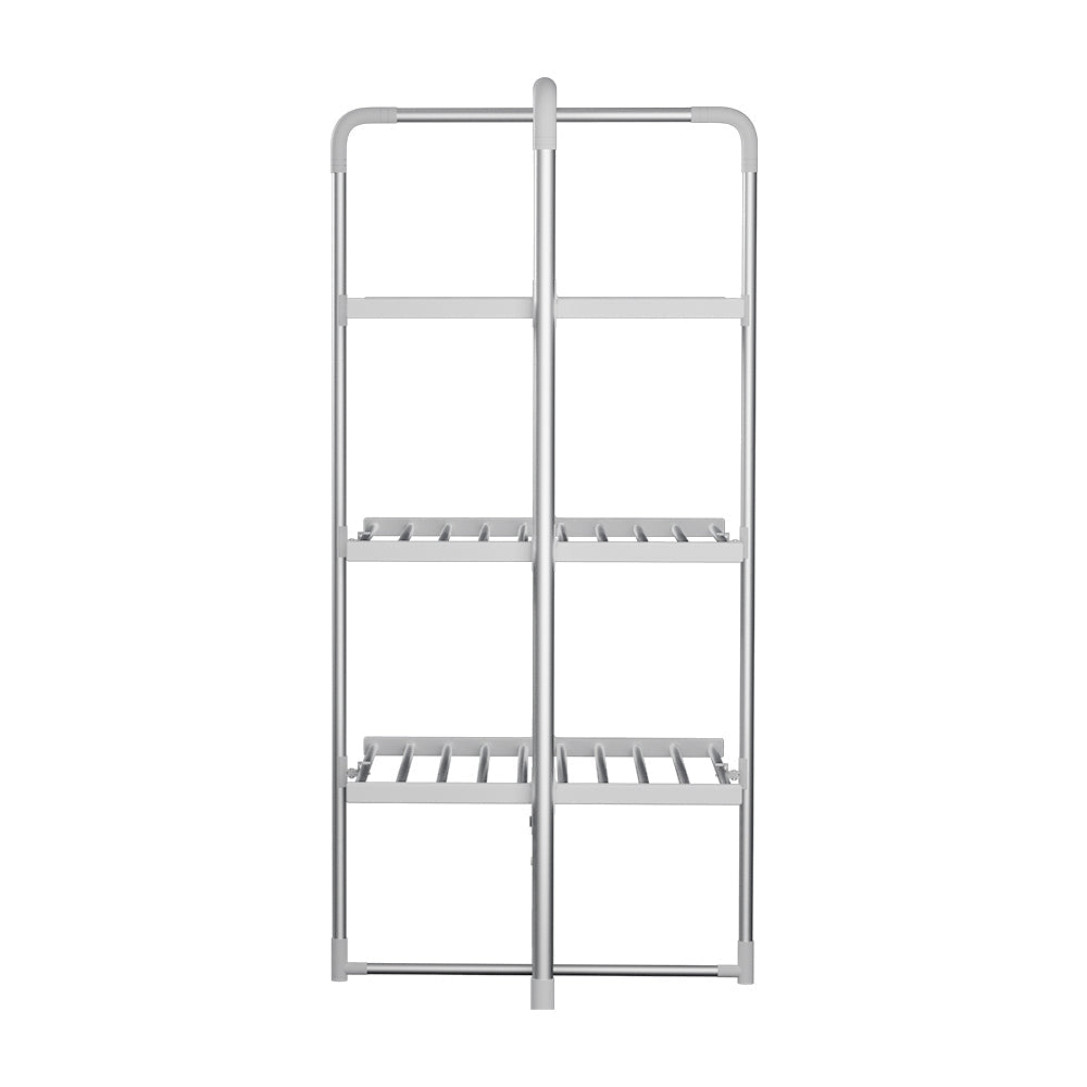 Electric Heated Towel Clothes Rail Rack Airer Dryer Warmer Stand 300W