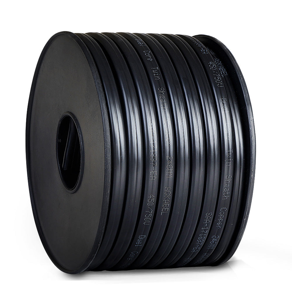 Twin Core Wire Electrical Automotive Cable 2 Sheath 450V - 30M
