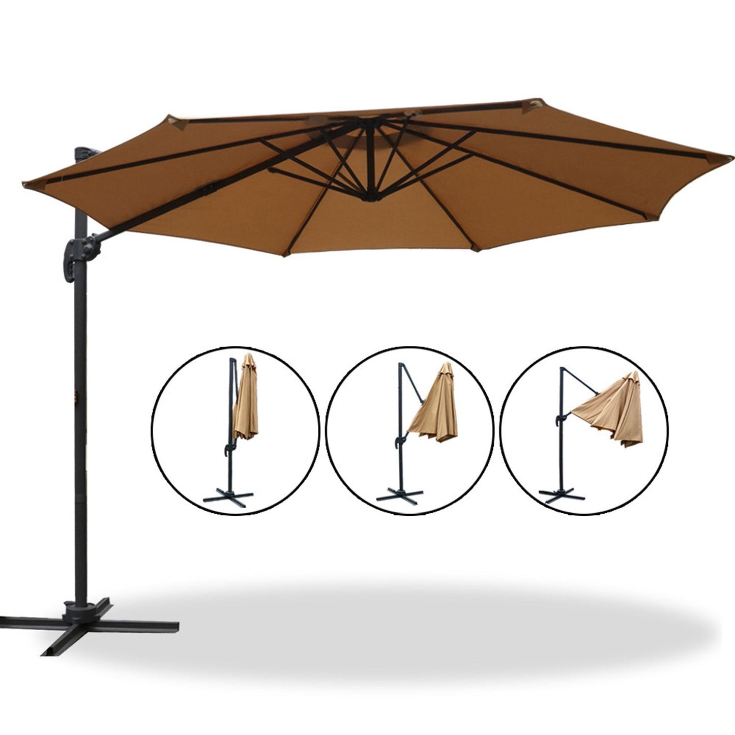 Outdoor Canopy Umbrella 3M - Beige