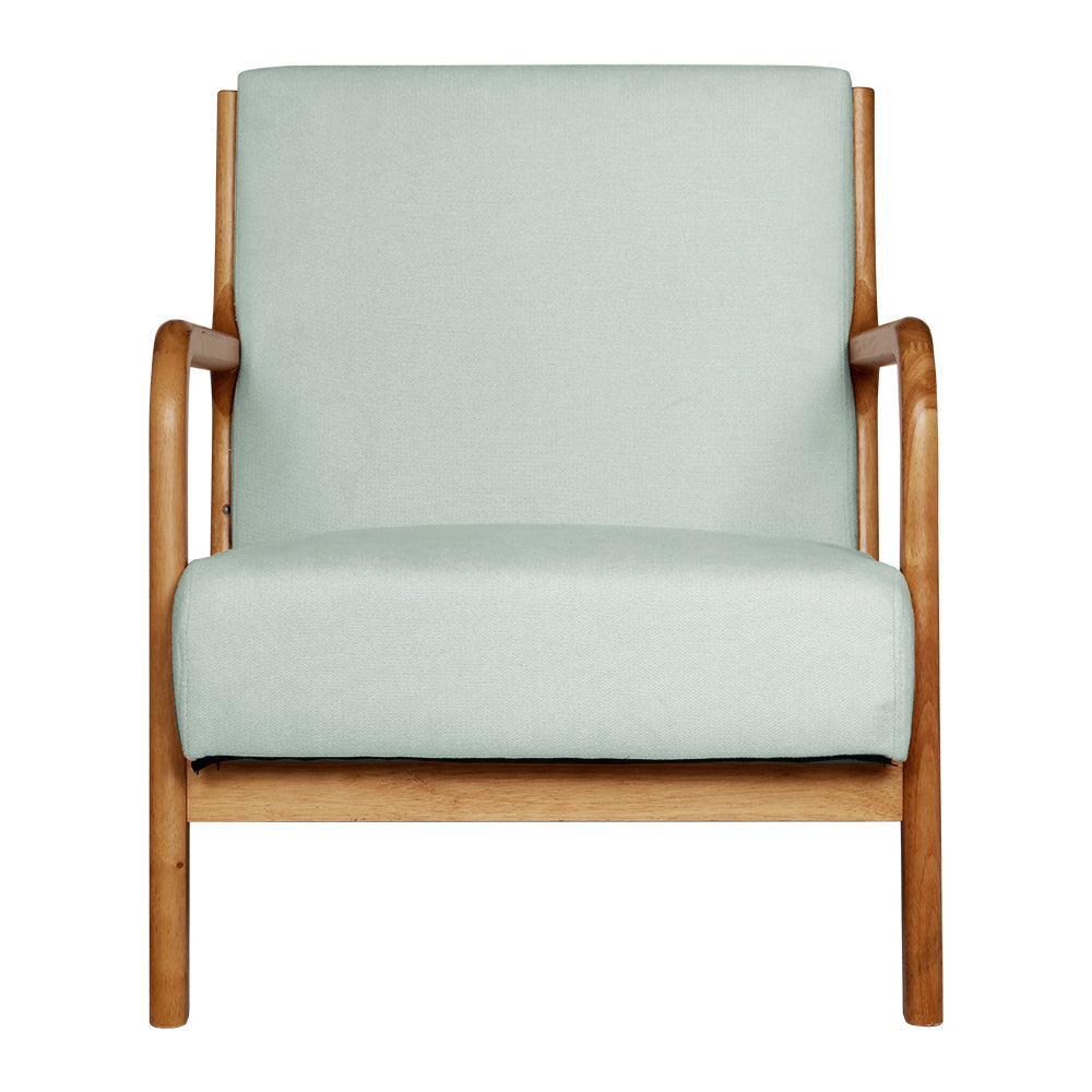 Armchair Lounge Chair Accent Armchairs Couch Sofa Bedroom Grey Wood