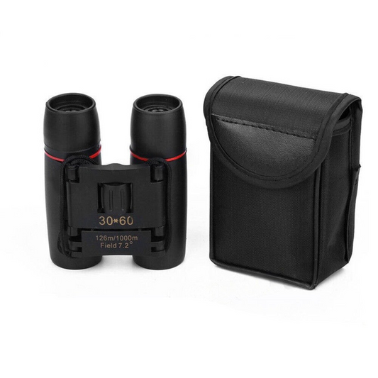 Mini Folding Travel Binoculars Telescope with Day Night Vision 30x60