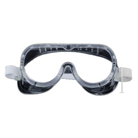 Adjustable Transparent Safety Goggles for Dust and Splash Protection