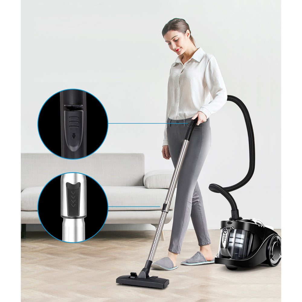 Bagless Cyclone Vacuum Cleaner - Black