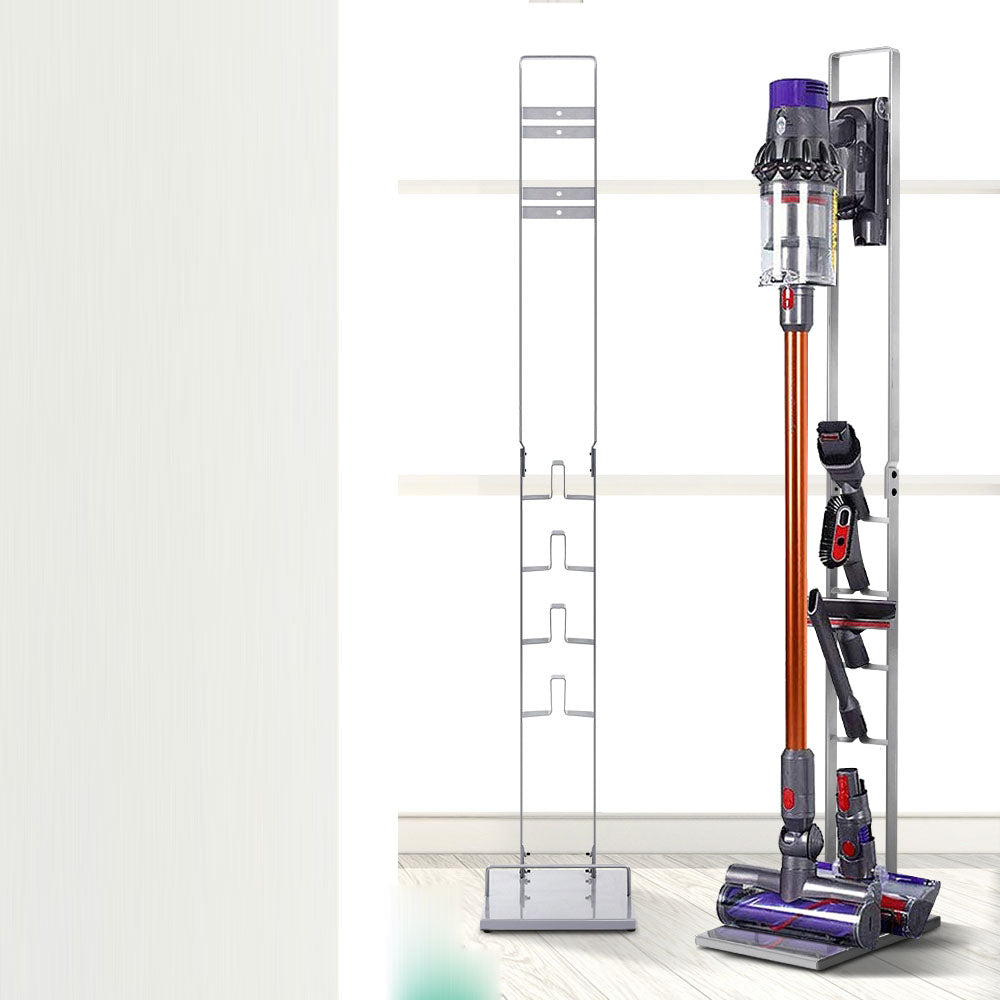 Dyson Hand Stick Vacuum Rack Holder - Silver
