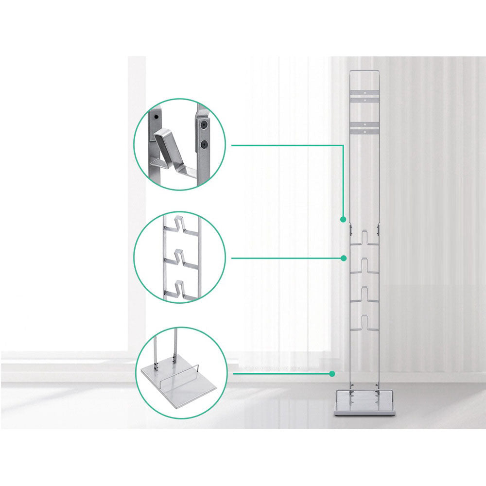 Dyson Hand Stick Vacuum Rack Holder - Silver