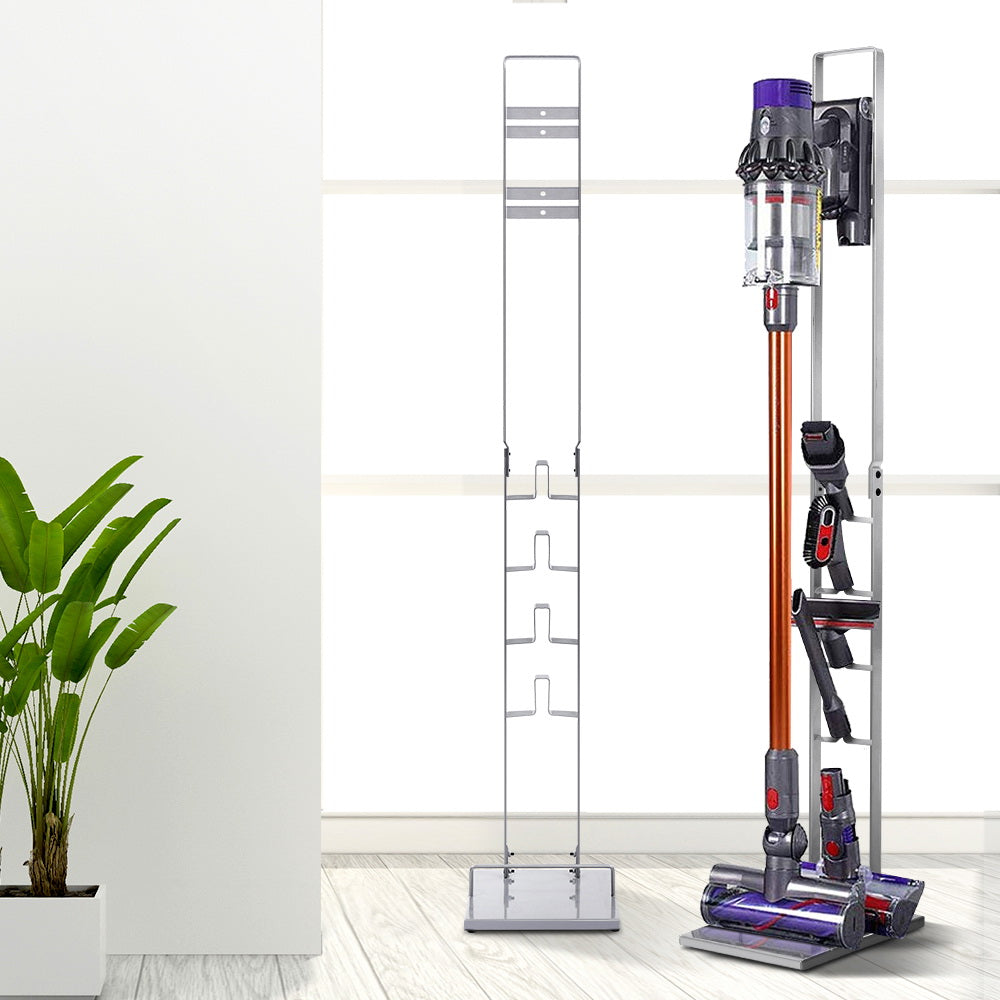 Dyson Hand Stick Vacuum Rack Holder - Silver
